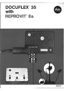 Leica Docuflex manual. Camera Instructions.